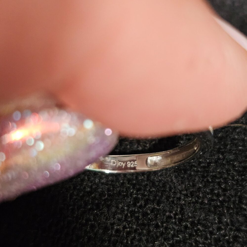 Gorgeous Moissanite 3 ring set. Size 8 - Picture 14 of 14